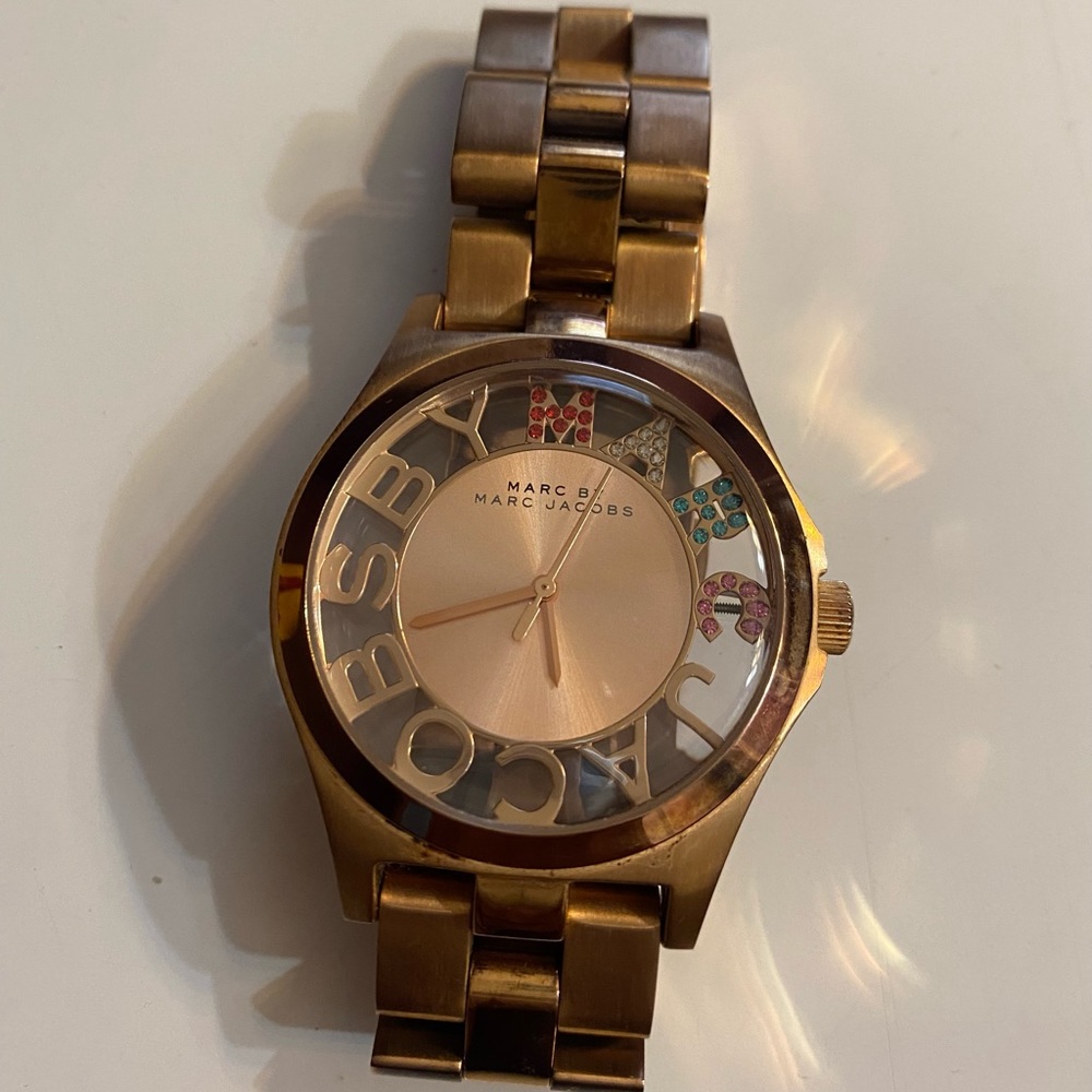 Beautiful Rose Gold Marc Jacobs watch